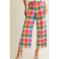 Bright Checked Pants